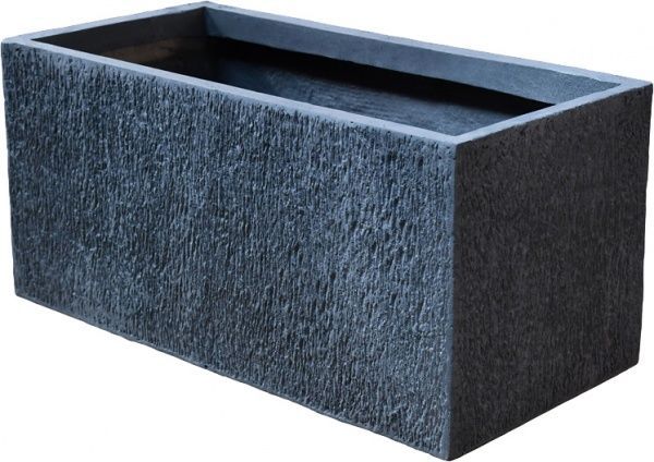 Кашпо Engard Бенуе 60х28х28 см прямокутний 47 л сірий (GA72-1) 