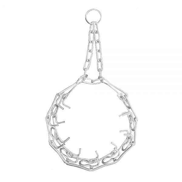 Ошейник-удавка Лорі хромированный ХЖ №1 2x48 см