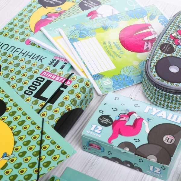 Пенал-косметичка Милі лінивці 930782 Leader різнокольоровий