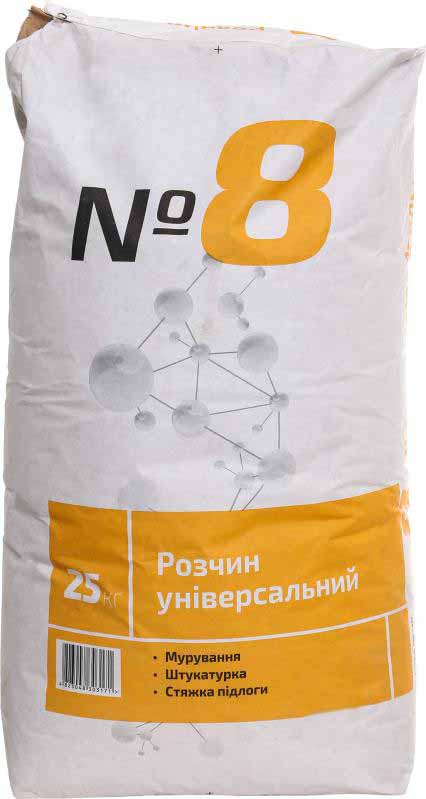 Суміш універсальна Polimin №8 25 кг