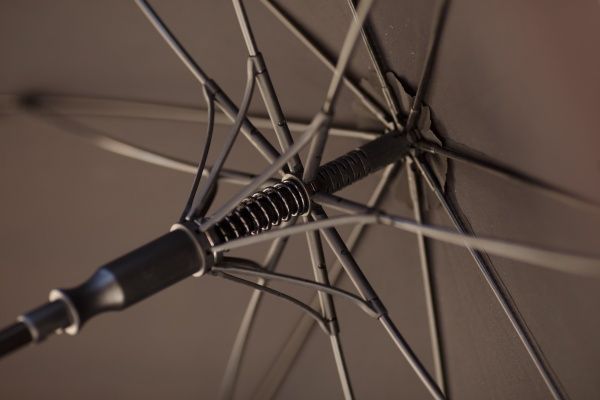 Зонт-трость KRAGO Gold Black черный 