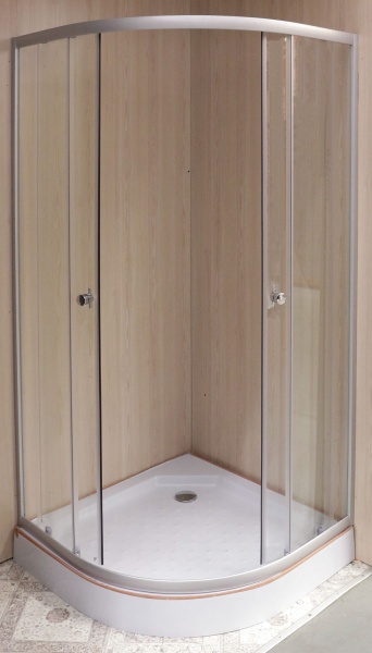 Душевая кабина UP! (Underprice) 8120 E 900x900x1940 мм мелкий поддон ABS