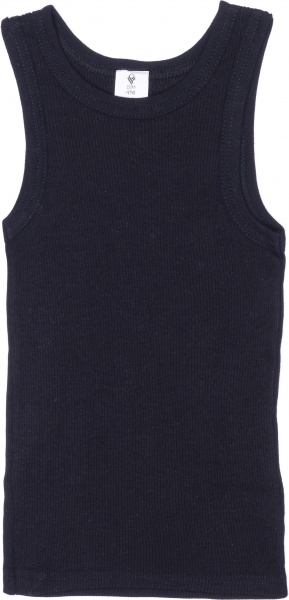 Майка детская для мальчиков Роза р.122 черный 191101 