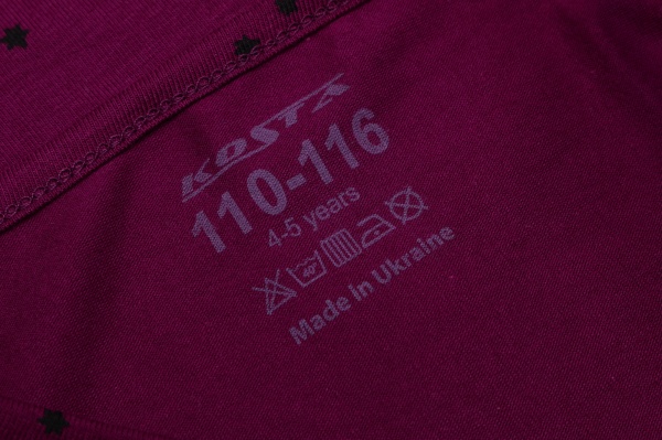 Майка дитяча KOSTA 1776-7 р.122–128 вік від 6 років фіолетовий