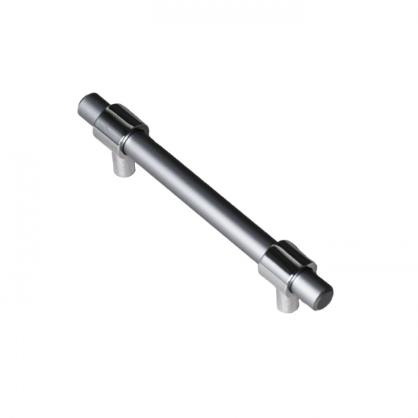 Меблева ручка рейлінгова Kerron 96 мм S-3411-96 CH-MC матовий хром