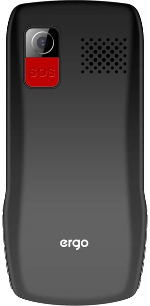 Мобильный телефон Ergo R182 Dual Sim black R182 black