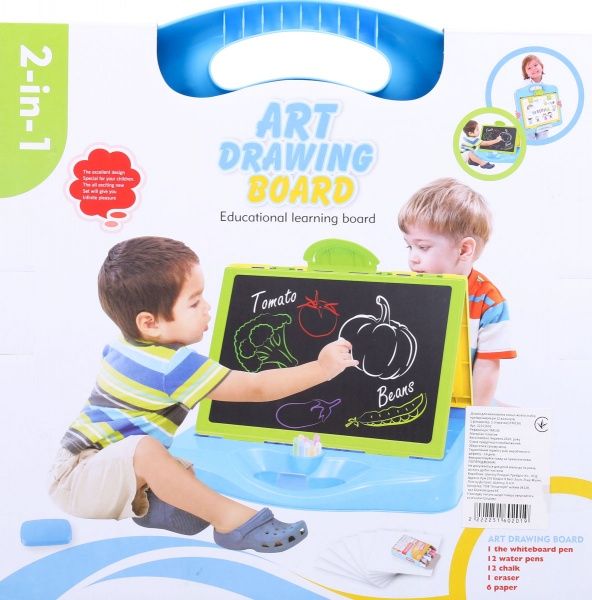 Доска для рисования Shantou сине-желтая YM136