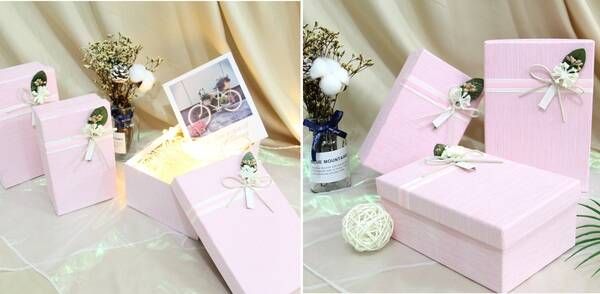 Коробка подарочная UFO 12351-062 21х14х8 см Pink