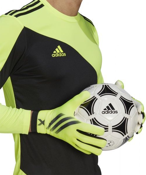 Воротарські рукавиці Adidas X GL TRN р. 10 жовтий GK3511