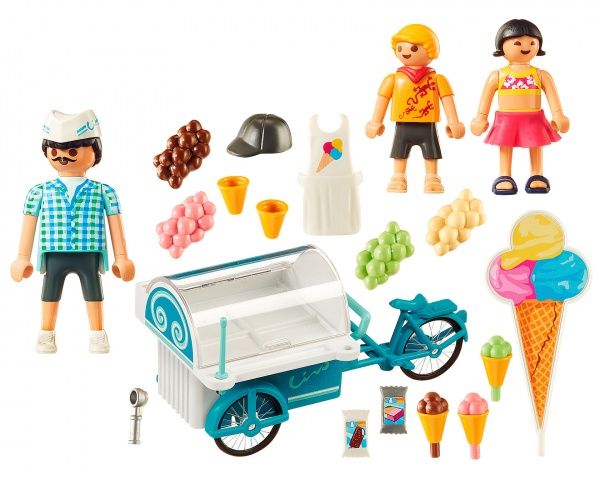Конструктор Playmobil Тележка с мороженым 9426