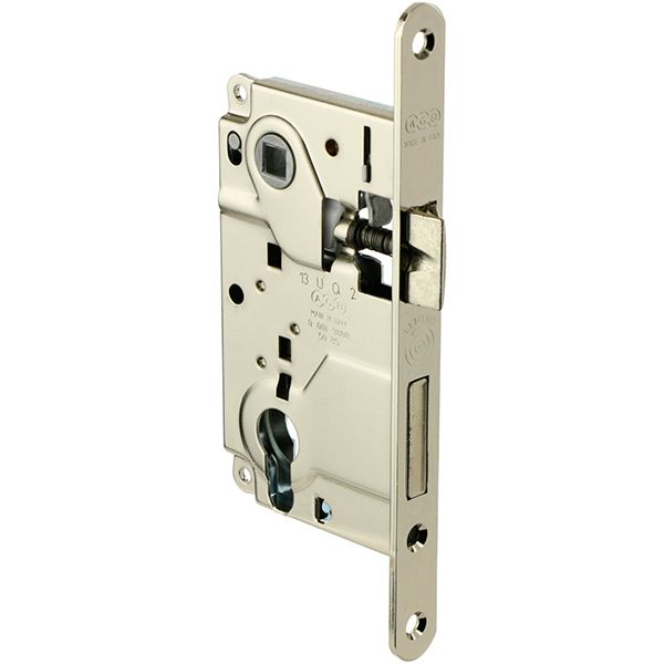 Дверний замок міжкімнатний AGB CENTRO PZ85 нікель