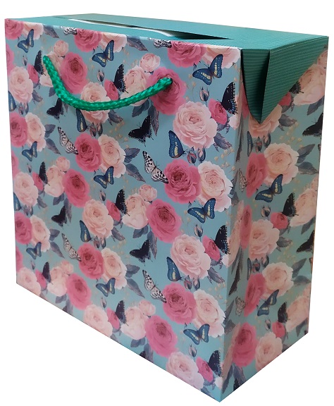 Пакет бумажный бокс 21х21х10 см Happycom International