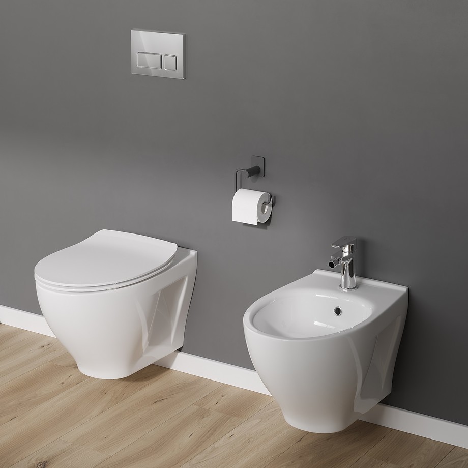 Клавиша для инсталляции Cersanit BLOCK глянцевый хром K97-454