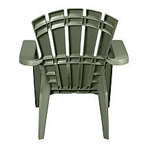 Стул пластиковый Bica Maryland 88x80x73 см зеленый