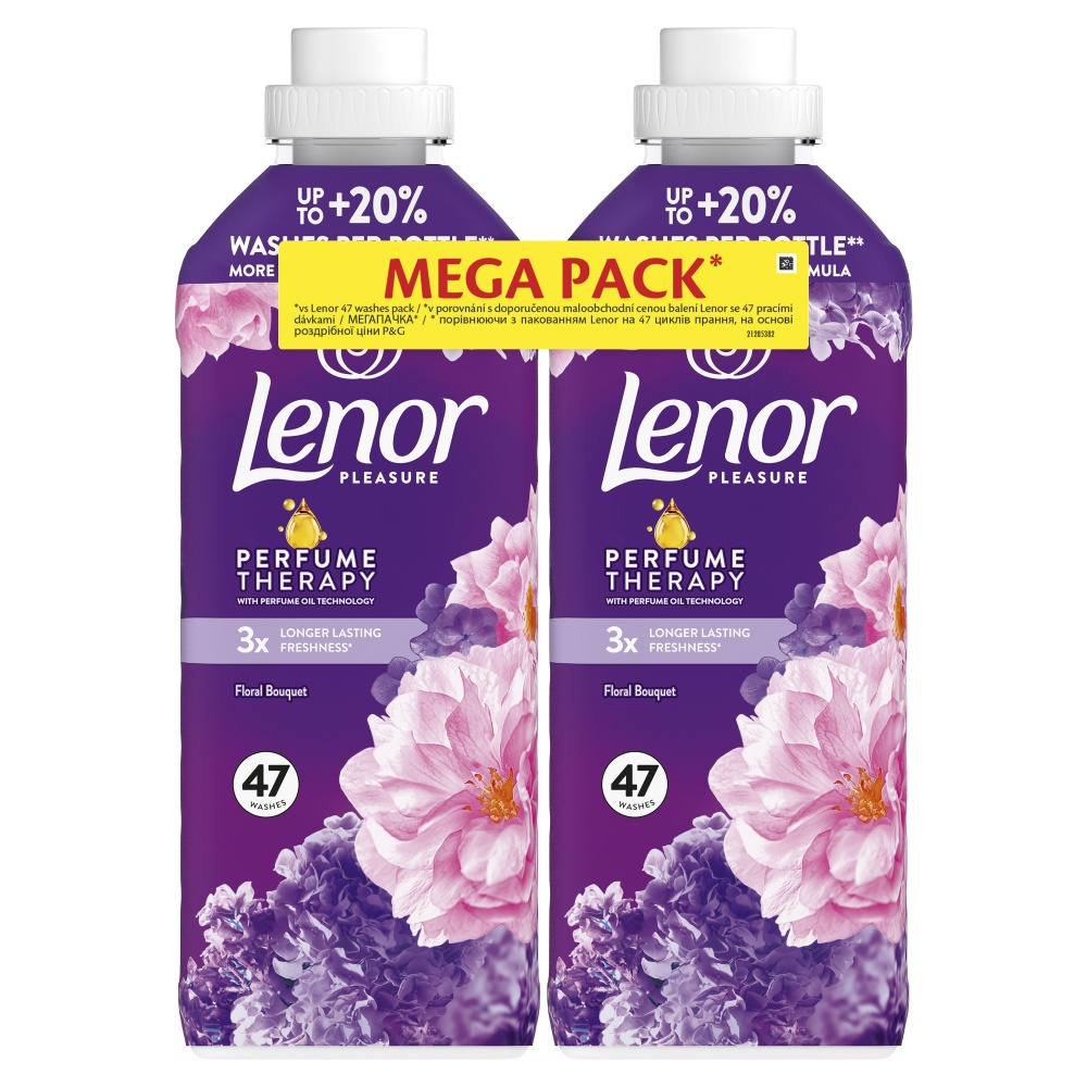 Кондиціонер для білизни Lenor Квітковий букет 2x 0,987 л