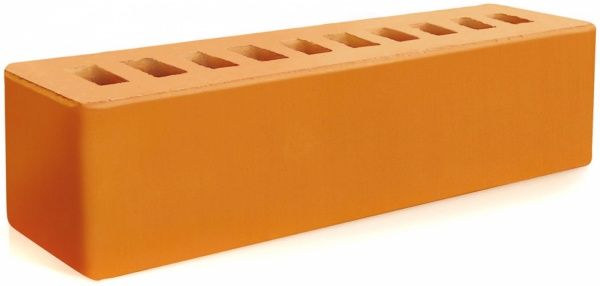 Кирпич керамический Евротон Персик ПФ-16 брусок