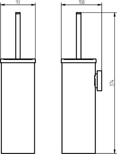 Йоржик для унітаза Haceka Kosmos 402320