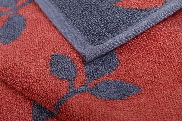 Рушник Листя 34x36 см Luna помаранчевий 