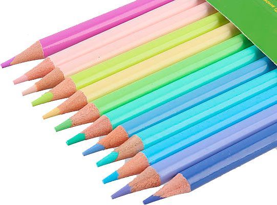 Олівці кольорові PASTEL ZB 2470 ZiBi