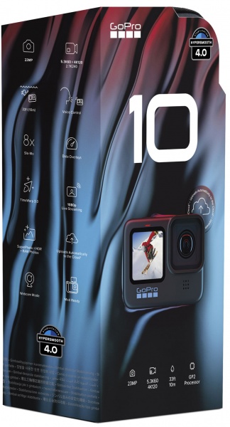 Екшн-камера GoPro Hero 10 black (CHDHX-101-RW) 