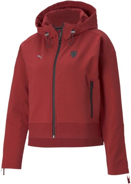 Джемпер Puma Ferrari Styl Wmn Hdd Swt Jkt 59988802 р. XS красный