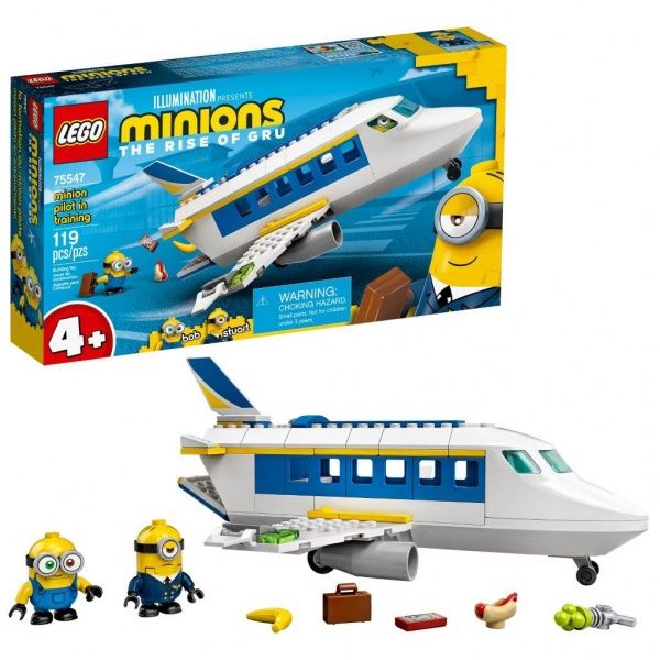 Конструктор LEGO Minions Миньоны: тренировочный полет 75547