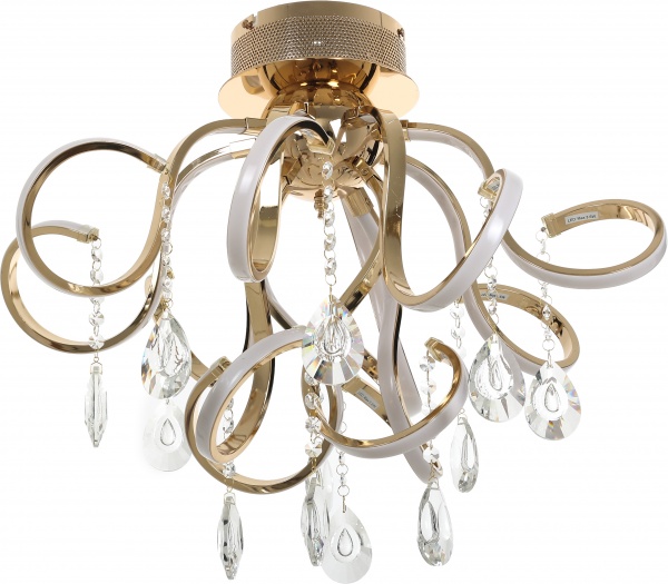 Люстра підвісна Інтерклас НСБ 06-12хХХ-005 золотий JX8255-12 