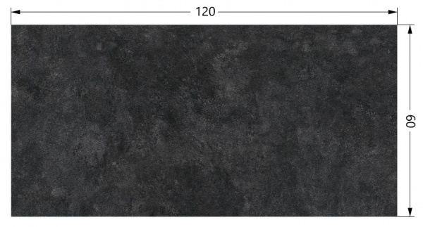 Плитка Allore Group Iron Anthracite F PC R Semi Lappato 60x120 (2 сорт) 