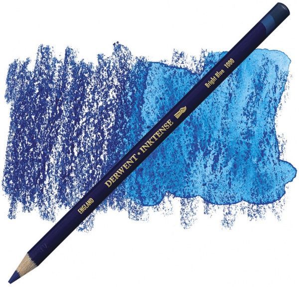 Олівець чорнильний Inktense 1000 Блакитний яскравий Derwent