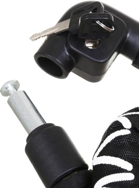 Замок велосипедный MaxxPro FBC111-Bk SS20 черный 