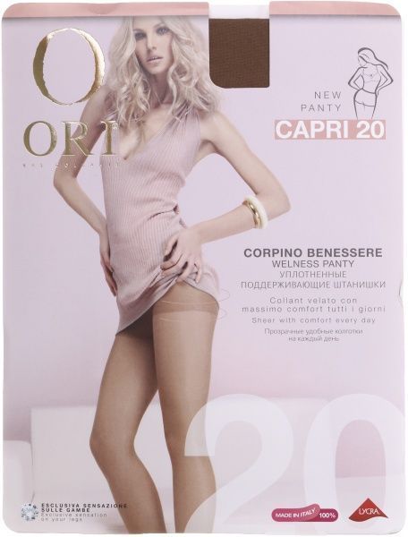 Колготки женские ORI Capri 20 Den Neutro р. 4 нейтральный 1 пар 