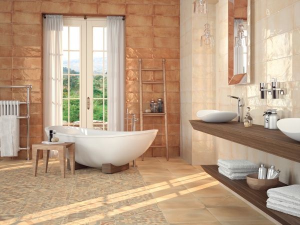 Плитка Cifre Монтбланк браун 20x50 