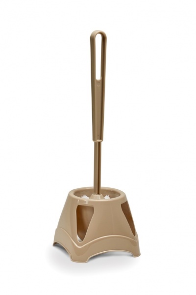 Ершик для унитаза UP! (Underprice) Lite бежевый 20902