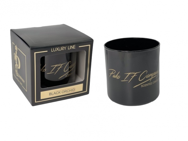 Свеча ароматическая Pako-If Luxury Line (М ) Черная орхидея 