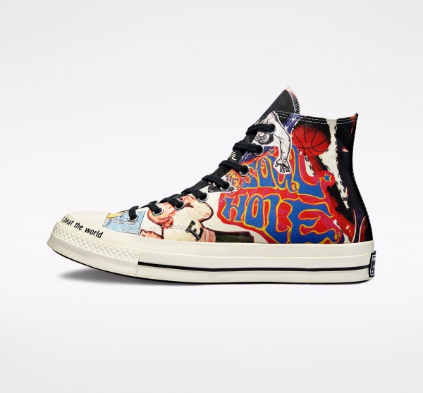 Кеды Converse CHUCK 70 HI 170680C р.US 10,5 разноцветный