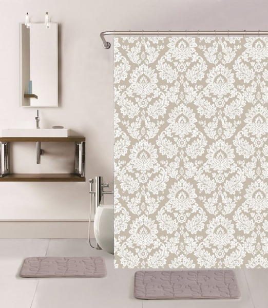 Шторка для ванни Dariana Принт XRQ-RP-513 180х180 см