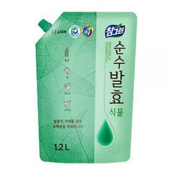 Средство для мытья посуды для ручного мытья посуды Lion CHG Plant (запасной блок) 1,2л