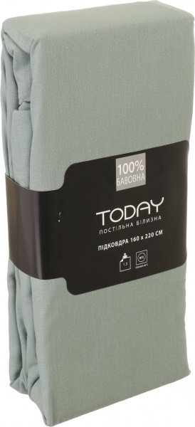 Комплект постельного белья семейный синий с принтом Word of Dream 