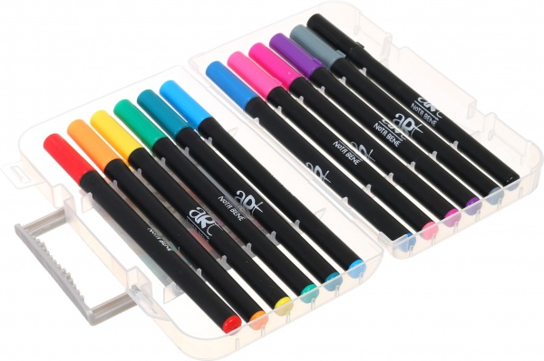 Набор лайнеров Nota Bene в пластиковом футляре 12 шт. 