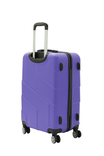 Чемодан 70 л фиолетовый MCS V358 на 4 колесах M 24