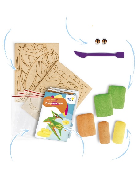 Набір для ліплення DGT-ART Птеродактиль TY4422