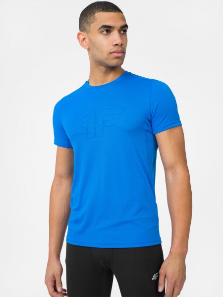 Футболка 4F TSHIRT FNK M384 4FSS23TFTSM384-33S р.M блакитний