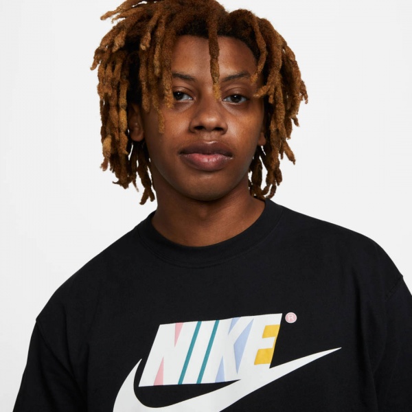 Футболка Nike M NSW TEE M90 NEW DNA HBR FB9778-010 р.L чорний