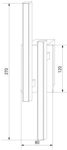 Бра Strotskis Hi-Tech LED 10 Вт сатиновый никель 90020/2 