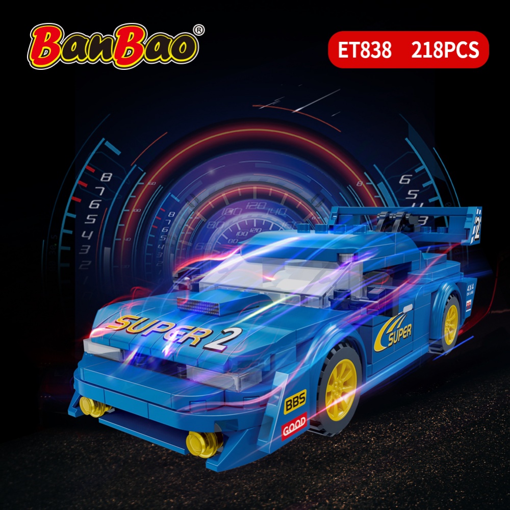 Конструктор BanBao B2 раллийный автомобиль ET838