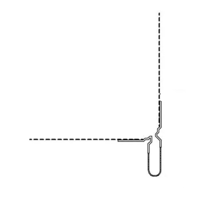 Профіль Masterplast THERMOMASTER з ПВХ деформаційний V-подібний