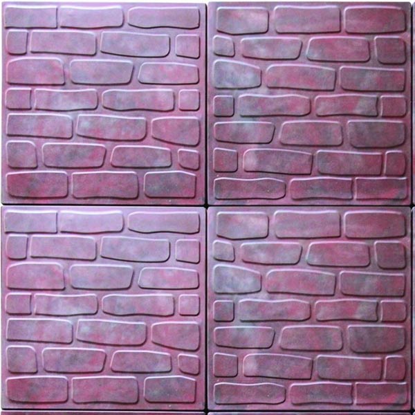 Тротуарная плитка Гранплит Булыжник 390х390х35 мм