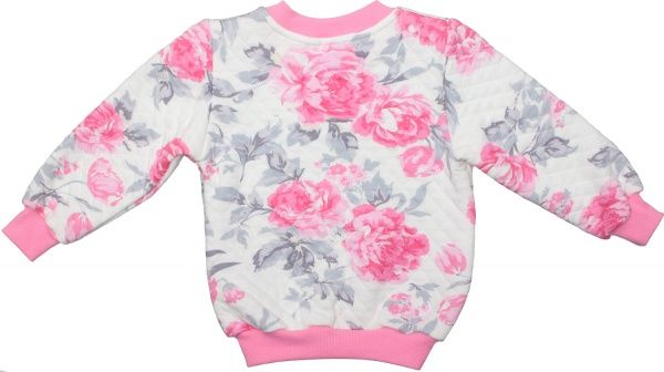 Свитшот для девочки Україна Св 400 р.86 розовый с рисунком 