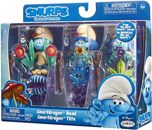 Набор фигурок Jakks Pacific Smurfs Lost Village Theme 3 фигурки 29271 (29270) 