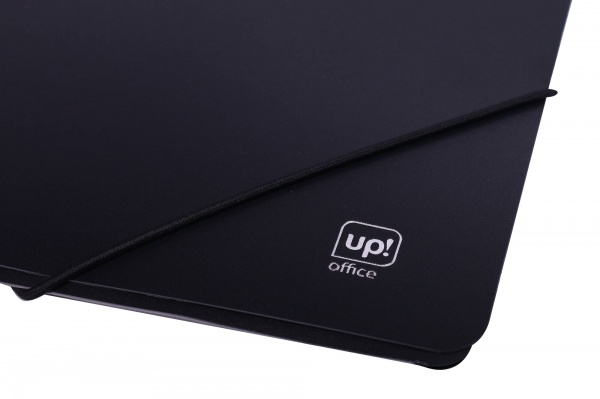 Папка на резинке А4 черный UP! (Underprice)
